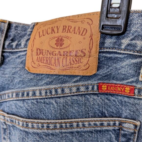 Lucky Brand Five Button Medium Wash Boot Cut Jeans Size 32 - Picture 4 of 4